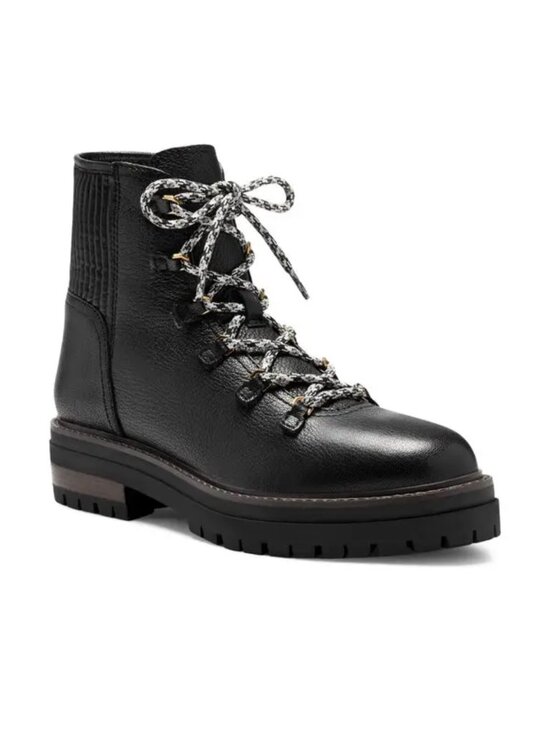 Louise et Cie Shoes - NWT LOUISE ET CIE Women's Black Sheena Lace Up Combat Leather Boots Sz 5.5